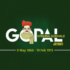 Gopal Krishna Gokhale Jayanti