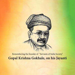 Gopal Krishna Gokhale Jayanti