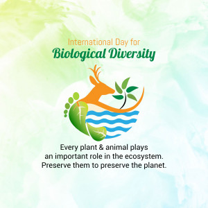 International Day for Biological Diversity