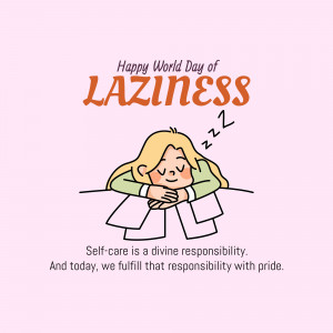 World Day of Laziness