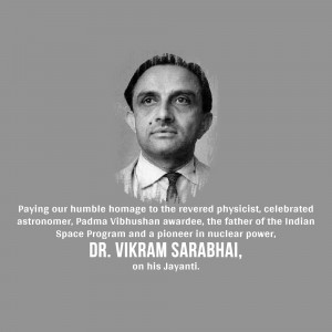Vikram Sarabhai Jayanti