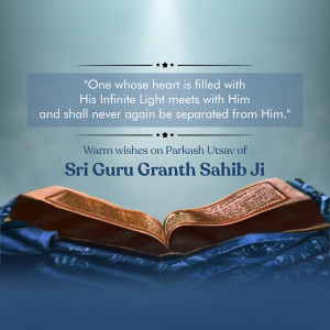 Parkash Utsav Sri Guru Granth Sahib Ji