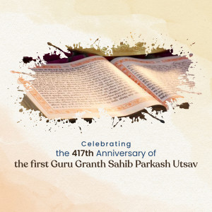 Parkash Utsav Sri Guru Granth Sahib Ji