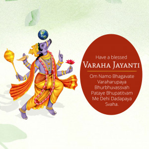 Varaha Jayanti