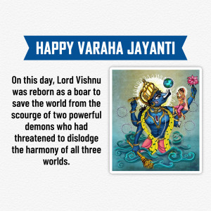 Varaha Jayanti