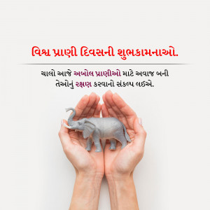 World Animal Day