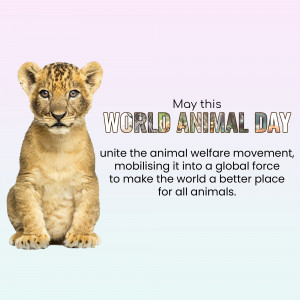 World Animal Day