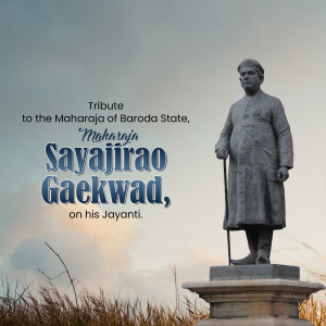 Sayajirao Gaekwad Jayanti