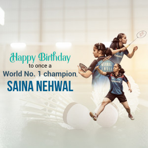 Saina Nehwal Birthday