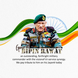 Bipin Rawat Jayanti