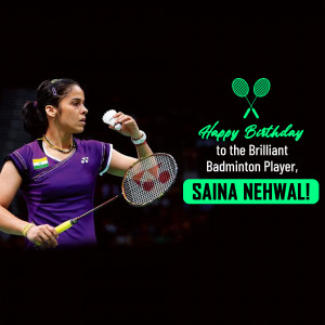 Saina Nehwal Birthday