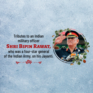Bipin Rawat Jayanti