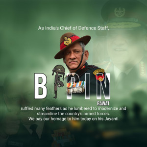 Bipin Rawat Jayanti