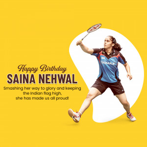 Saina Nehwal Birthday