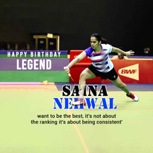 Saina Nehwal Birthday
