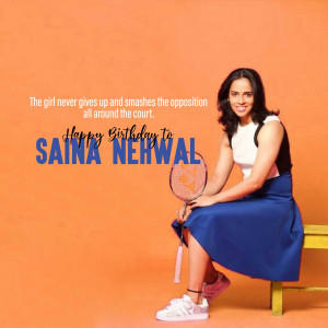 Saina Nehwal Birthday