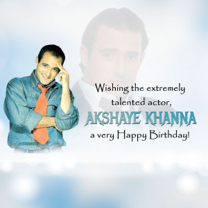 Akshaye Khanna Birthday