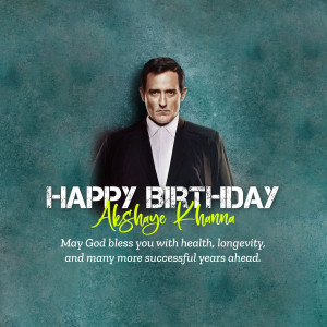 Akshaye Khanna Birthday