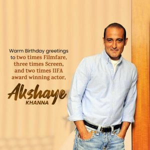 Akshaye Khanna Birthday