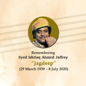 Actor Jagdeep Jayanti