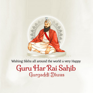 Guru Har Rai Gurgaddi Diwas