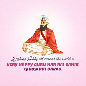 Guru Har Rai Gurgaddi Diwas