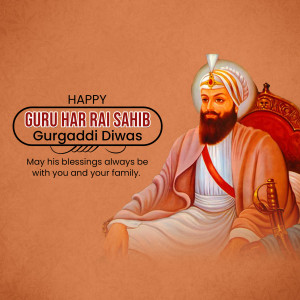 Guru Har Rai Gurgaddi Diwas