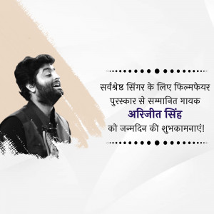 Arijit Singh Birthday