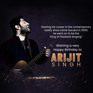 Arijit Singh Birthday