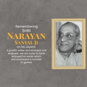 Narayan Sanyal Jayanti