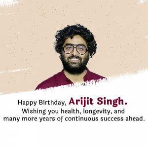 Arijit Singh Birthday