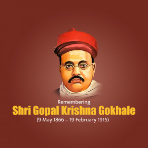 Gopal Krishna Gokhale Jayanti
