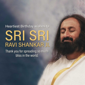 Sri Sri Ravi Shankar Birthday