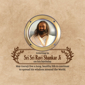 Sri Sri Ravi Shankar Birthday