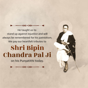 Bipin Chandra Pal Punyatithi