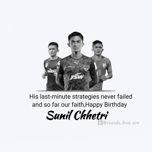 Sunil Chhetri Birthday