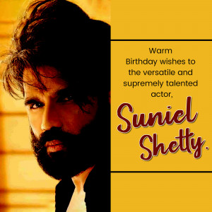 Suniel Shetty Birthday