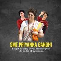 Priyanka Gandhi Birthday