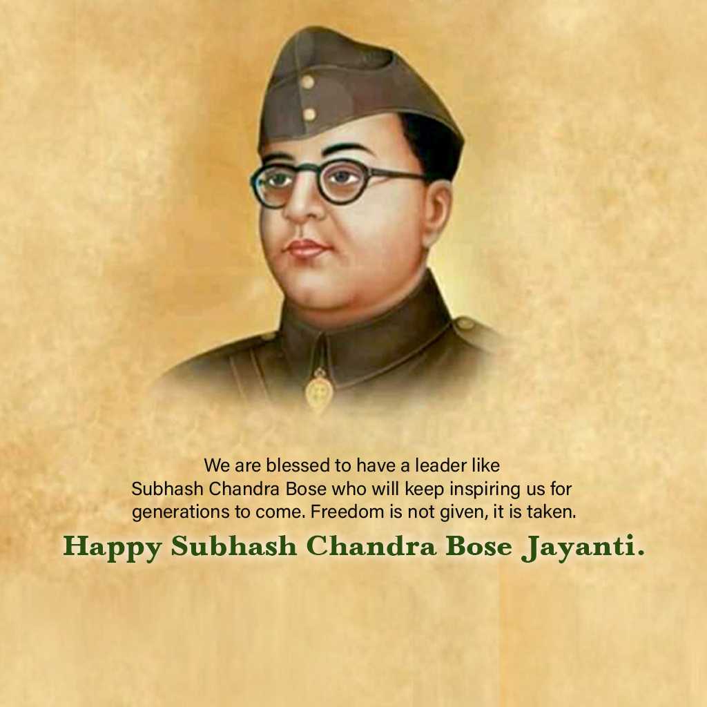 Subhas Chandra Bose Jayanti
