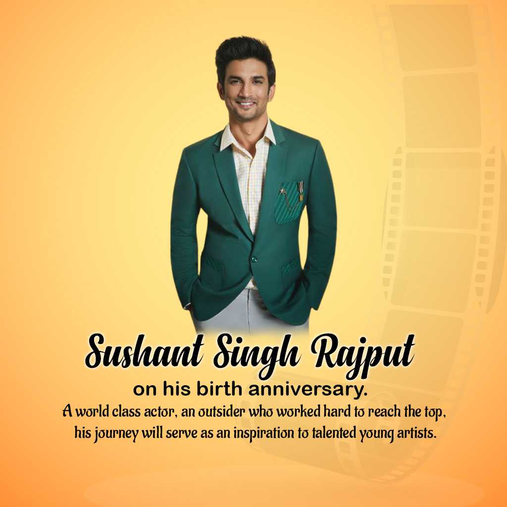 Sushant Singh Birth Anniversary