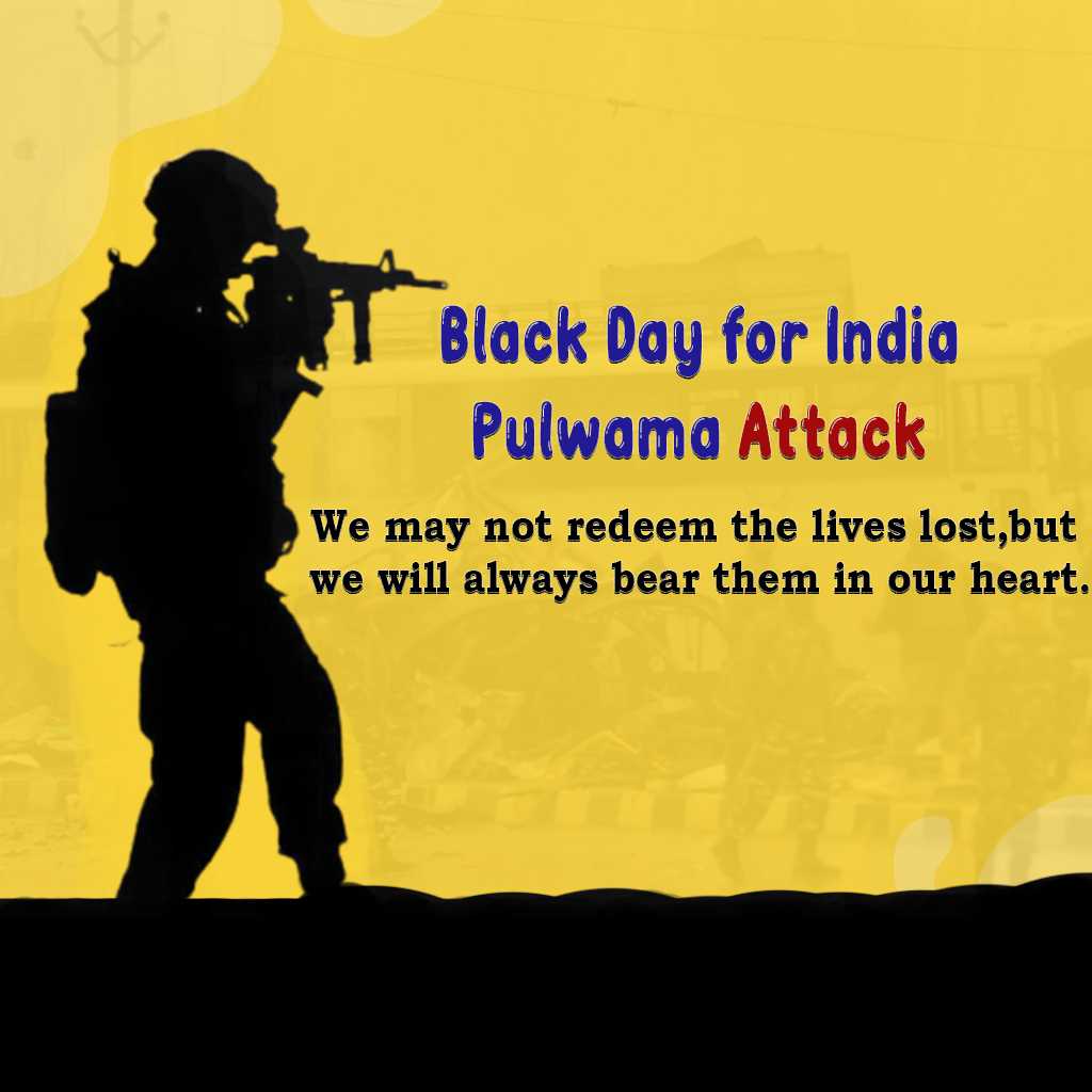 Black Day For India Pulwama Attack