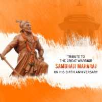 Chhatrapati Sambhaji Maharaj Birth Anniversary