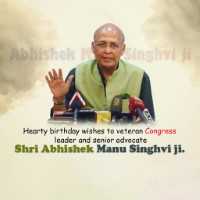 Abhishek Manu Singhvi Ji Birthday