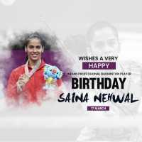 Saina Nehwal Happy Birthday