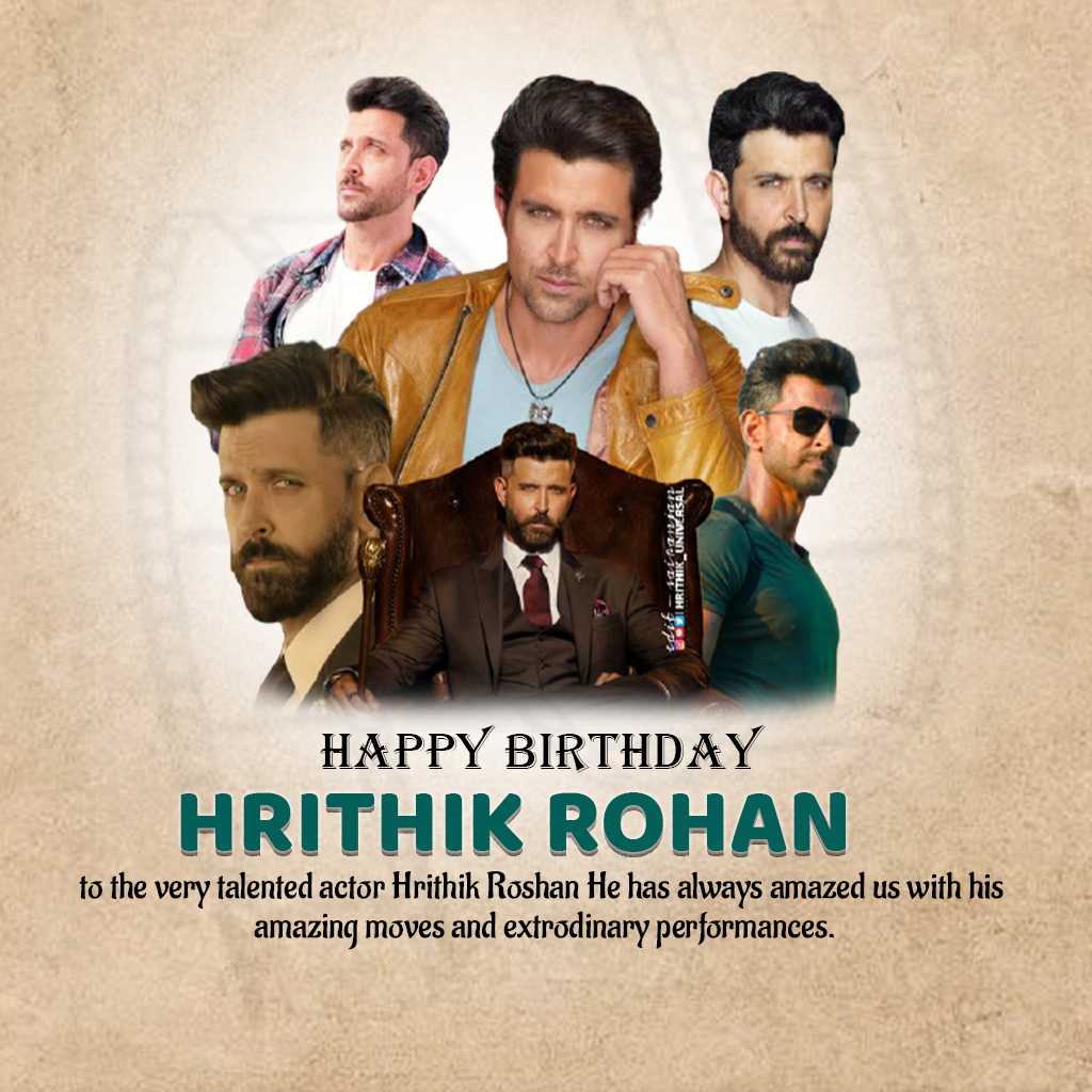 Hrithik Roshan Birthday
