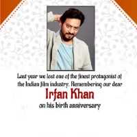 Irfan Khan Birth Anniversary