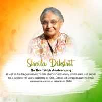 Sheila Dixit Ji Birth Anniversary