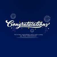 Congratulation