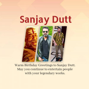 Sanjay Dutt Birthday