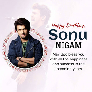Sonu Nigam Birthday